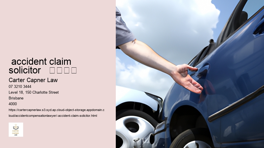  accident claim solicitor   				